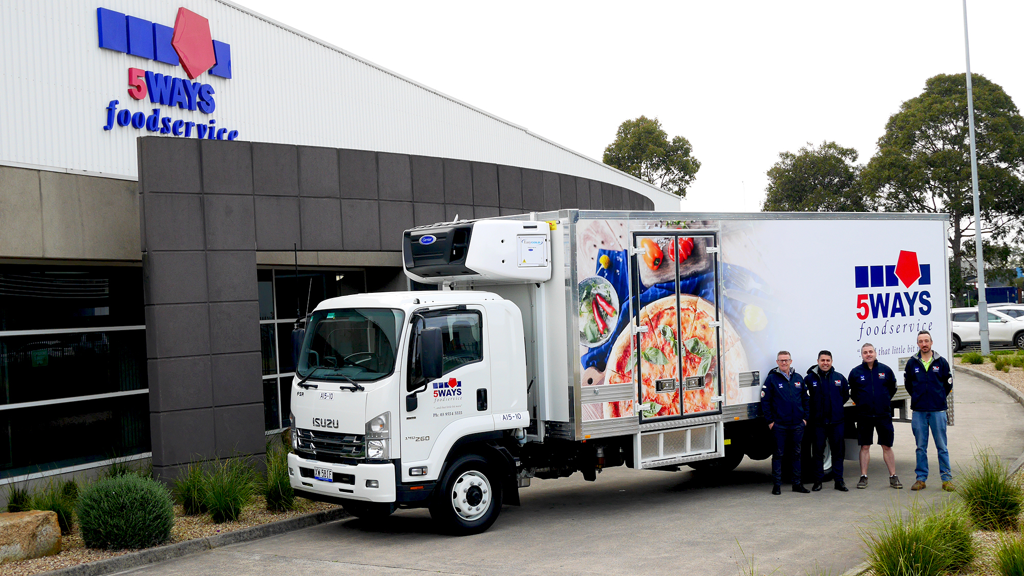 Our new 10-pallet truck joins the fleet