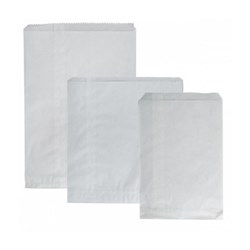SHAMROCK SQUARE WHITE PAPER BAG 500's