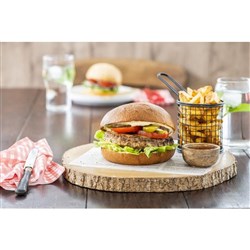 ANGEL BAY BEEF BURGER COOKED 45 X 180GM