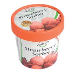 AURORA STRAWBERRY DIXIE GELATO 12 X 120ML