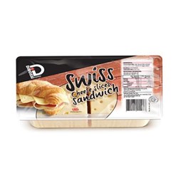DI ROSSI SLICED SWISS CHEESE 1KG