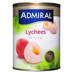 ADMIRAL LYCHEE CAN 565GM
