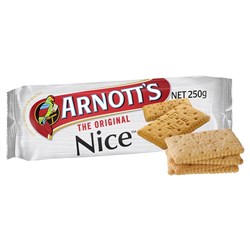 ARNOTT'S BISCUIT NICE 250GM