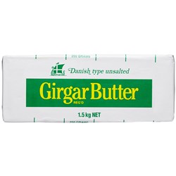 GIRGAR UNSALTED BUTTER 1.5KG