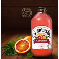 BUNDABERG BREWED DRINKS BLOOD ORANGE 12 X 375ML