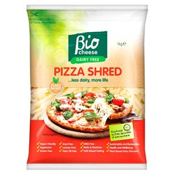 BIO CHEESE DAIRYFREE PIZZA SHREDDED CHEES 1KG