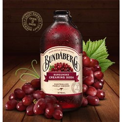 BUNDABERG BREWED DRINKS CREAMING SODA 12 X 375ML