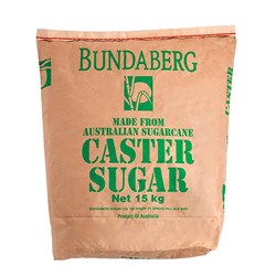 BUNDABERG CASTER SUGAR 15KG