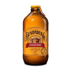 BUNDABERG BREWED DRINKS GINGER BEER 24 X 375ML