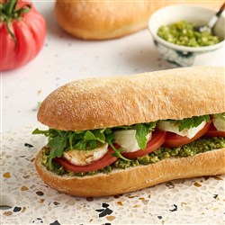 BAKERS MAISON CONTINENTAL OVAL ROLL 50 X 120GM