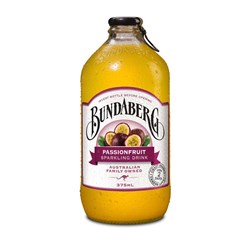 BUNDABERG BREWED DRINKS PASSIONFRUIT 12 X 375ML