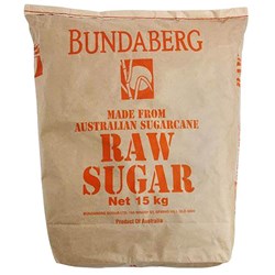BUNDABERG RAW SUGAR 15KG