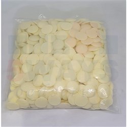 CHEFMASTER WHITE CHOCOLATE BUTTONS 1KG