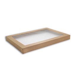 ALFRESCO CATERING BOX LID MEDIUM 100's
