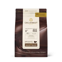 CALLEBAUT 54.5% DARK CHOCOLATE 2.5KG