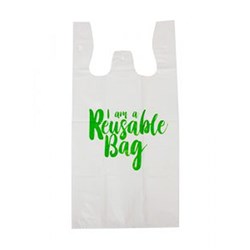 CAPRI SMALL REUSABLE SINGLET BAG 1500's (200MM X 130MM X 415MM)