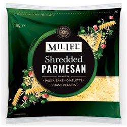 MILLEL SHRED PARMESAN CHEESE 6 X 170GM