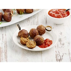 CHIKO BEEF MEATBALLS COOKED 1KG