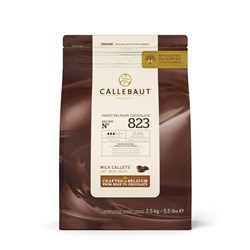 CALLEBAUT MILK CHOCOLATE 2.5KG