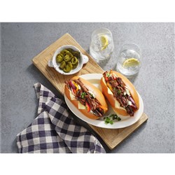 COOKT SMOKED BEEF BRISKET SEASONED KG (AVG 10KG)