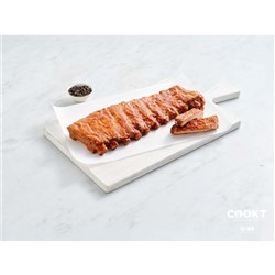 COOKT TENNESSEE PORK RIBS KG (AVG 1.3KG) (6's)