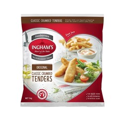 INGHAM CRUMBED CHICKEN TENDERLOIN 1KG