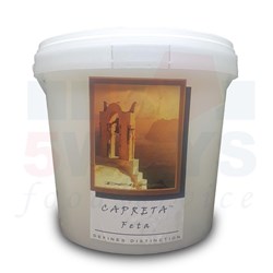 DELRE DANISH CAPRETA FETTA CHEESE 2KG