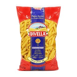 DIVELLA PASTA PENNE ZITONI #30 500GM