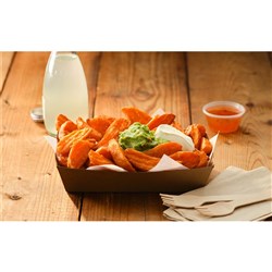 EDGELL SWEET POTATO CRINKLE WEDGES 6 X 1.1KG