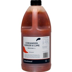 FRENCH MAID CORIANDER GINGER LIME DRESSING 2LT