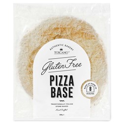 TOSCANO 180GM GLUTEN FREE PIZZA BASE 10 X 180GM