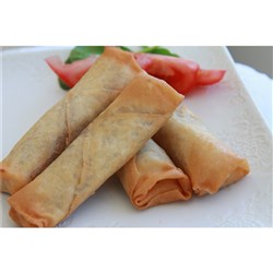 GOLDEN FAN VEGETABLE SPRING ROLLS 1KG (20 X 50GM)