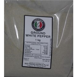 CHEFMASTER PEPPER WHITE GROUND 1KG