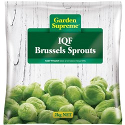 GARDEN SUPREME BRUSSEL SPROUTS 2KG