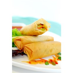 HAKKA MEDIUM VEGETABLE SPRING ROLLS 36 X 50GM