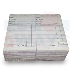 GEPPINO TRIPLICATE DELIVERY PADS 10 X 50