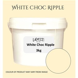INVIDIA WHITE CHOC RIPPLE CREAM 3KG