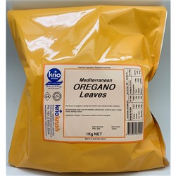 KRIO KRUSH OREGANO LEAVES 1KG