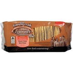KURRAJONG KITCHEN LAVOSH CRISP BREAD BISCUIT 250GM