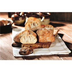 LAURENT CIABATTA DINNER ROLL 160 X 36GM