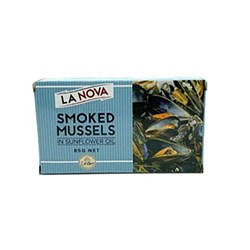 LA NOVA SMOKED MUSSEL 85GM