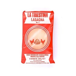 LA TRIESTINA WHITE EGG LASAGNE #9 12 X 250GM