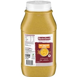 MASTERFOODS HOT ENGLISH MUSTARD 2.5KG