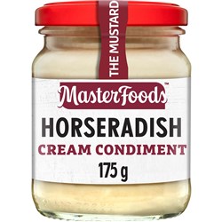 MASTERFOODS HORSERADISH CREAM 175GM