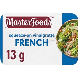MASTERFOODS FRENCH VINAIGRETTE P/C 100 X 13GM