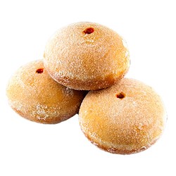 MAYMAX HEAT & SERVE JAM DONUTS 100 X 60GM