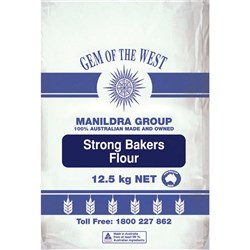 MANILDRA STRONG BAKERS FLOUR 12.5KG