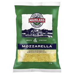 MAINLAND DELI MOZZARELLA SHRED 2KG