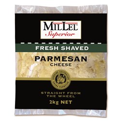 MILLEL SHAVED PARMESAN CHEESE 2KG