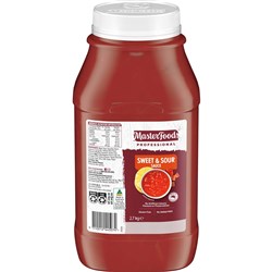 MASTERFOODS SWEET N SOUR SAUCE 2.7KG